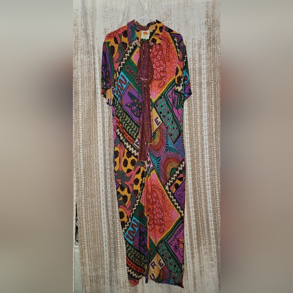 FARM Rio jumpsuit with scarf - Picture 5 of 6